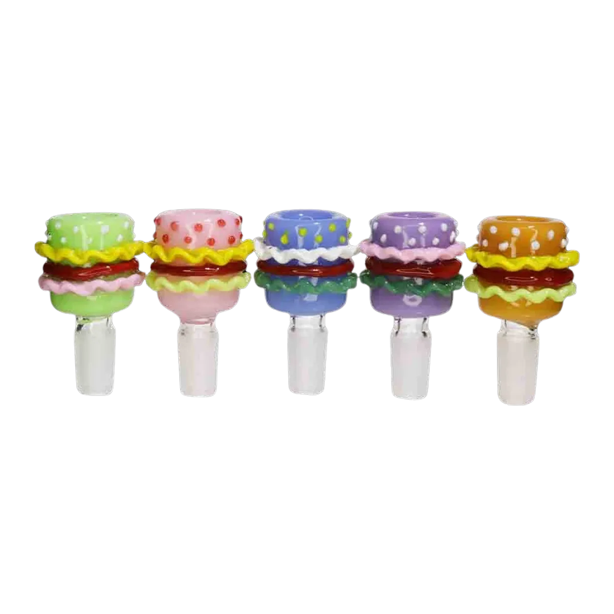 GC Donut Burger Bowl - 14mm | Assorted Colors
