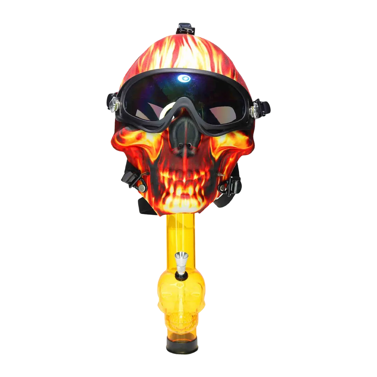 GC Smiling Fire Skull Gas Mask
