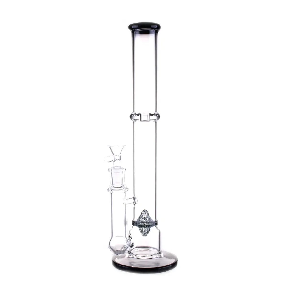GC Straight Tube with Perc Bong - 13.5 in.