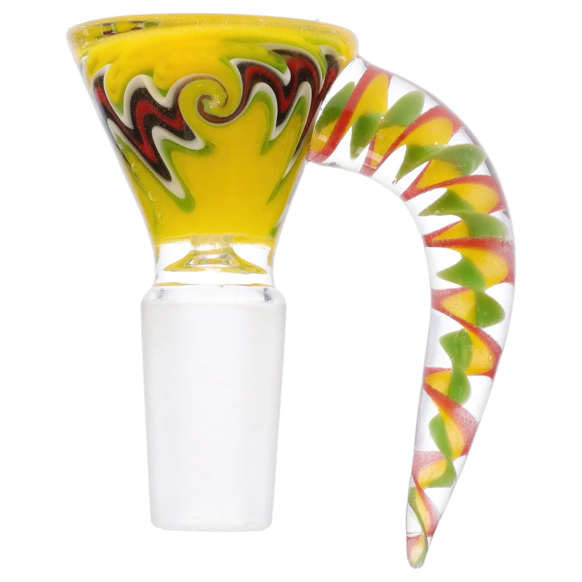 GC Wig Wag Bowl with Claw Handle - 14mm | Assorted Colors