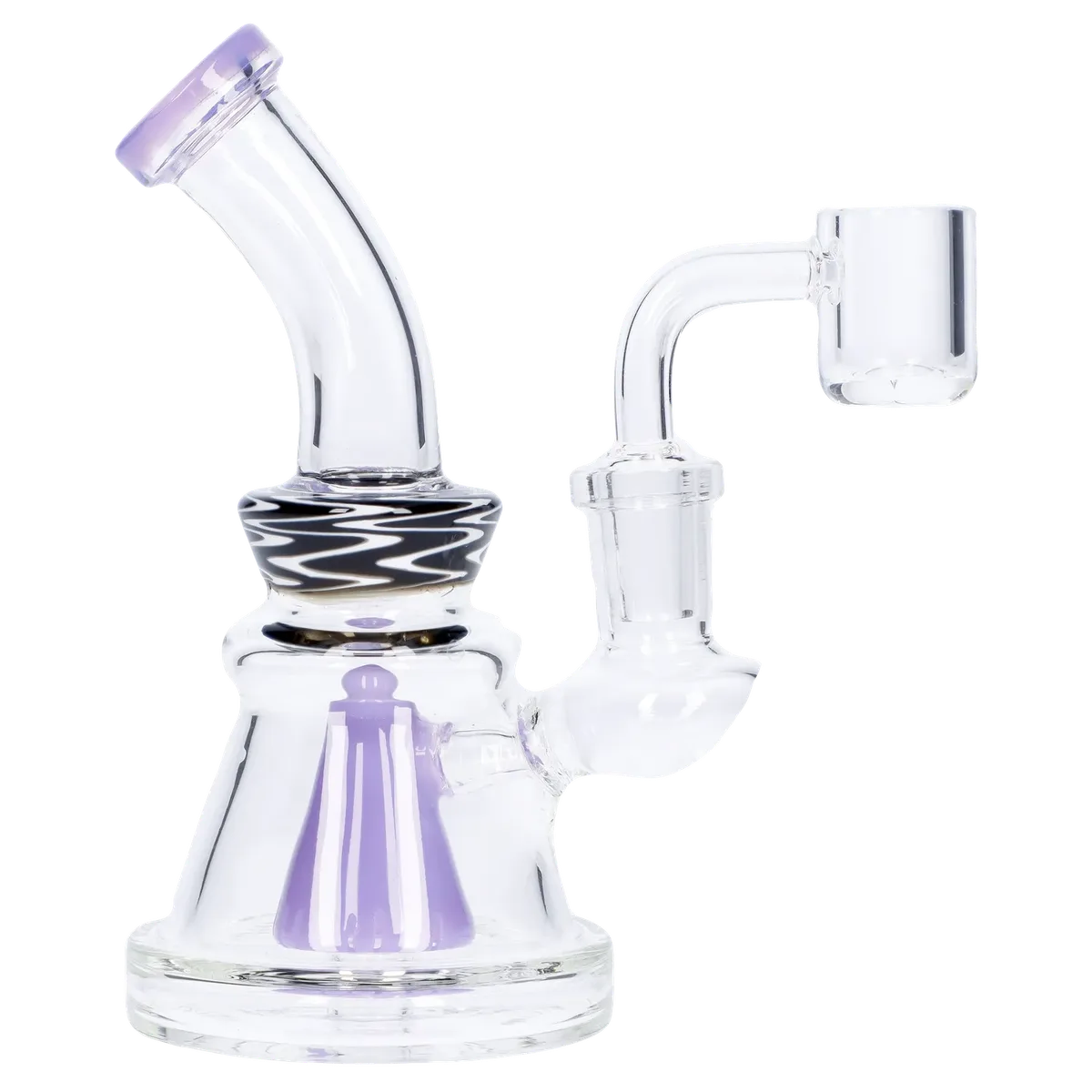 Wig Wag Slime Dab Rig with Showerhead Perc - 5.5 in
