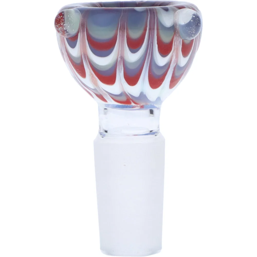 Wig Wag Worked Herb Bowl 14mm | Random